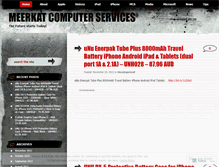 Tablet Screenshot of meerkatcomputerservices.wordpress.com