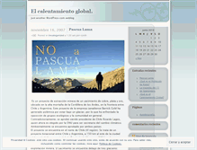 Tablet Screenshot of elmundoenelquevivimos.wordpress.com