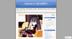 Desktop Screenshot of catsr4uscpsite.wordpress.com