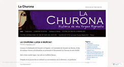 Desktop Screenshot of lachurona.wordpress.com