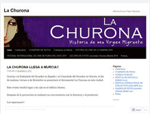 Tablet Screenshot of lachurona.wordpress.com