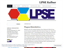 Tablet Screenshot of lpsekalbar.wordpress.com