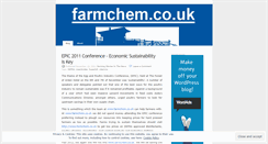 Desktop Screenshot of farmchem.wordpress.com