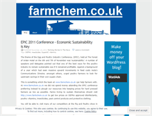 Tablet Screenshot of farmchem.wordpress.com