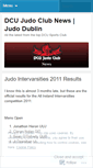 Mobile Screenshot of dcujudo.wordpress.com