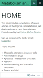 Mobile Screenshot of metabolist.wordpress.com