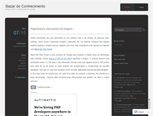 Tablet Screenshot of bazardoconhecimento.wordpress.com