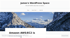 Desktop Screenshot of jameshunterross.wordpress.com