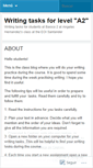 Mobile Screenshot of languagetasks.wordpress.com