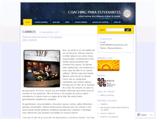 Tablet Screenshot of coachingestudiantes.wordpress.com