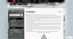 Desktop Screenshot of 30daysolution.wordpress.com