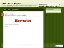 Tablet Screenshot of lilicomunicacion.wordpress.com