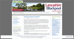 Desktop Screenshot of lancashireandblackpool.wordpress.com