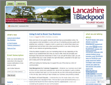 Tablet Screenshot of lancashireandblackpool.wordpress.com