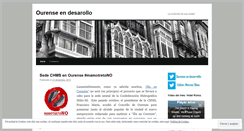 Desktop Screenshot of ourensendesarrollo.wordpress.com