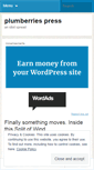 Mobile Screenshot of plumberriespress.wordpress.com