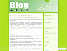 Tablet Screenshot of blogleve.wordpress.com