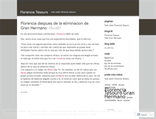 Tablet Screenshot of florenciatesouro.wordpress.com