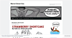 Desktop Screenshot of marvelsmartass.wordpress.com
