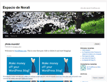 Tablet Screenshot of noraliarnedo.wordpress.com