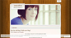 Desktop Screenshot of jessicaflinn.wordpress.com