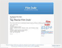 Tablet Screenshot of filmindirecez.wordpress.com
