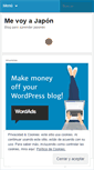 Mobile Screenshot of mevoyajapon.wordpress.com