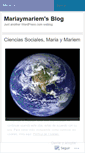 Mobile Screenshot of mariaymariem.wordpress.com