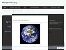 Tablet Screenshot of mariaymariem.wordpress.com
