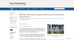 Desktop Screenshot of cubaconfidential.wordpress.com