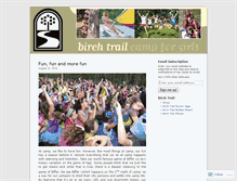 Tablet Screenshot of birchtrail.wordpress.com