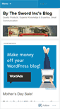 Mobile Screenshot of bytheswordinc.wordpress.com