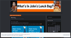 Desktop Screenshot of johnslunchbag.wordpress.com