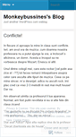 Mobile Screenshot of monkeybussines.wordpress.com