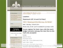 Tablet Screenshot of frontierdistrictmeritbadgeday.wordpress.com