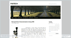 Desktop Screenshot of fisitech.wordpress.com