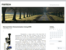 Tablet Screenshot of fisitech.wordpress.com