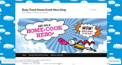 Desktop Screenshot of homecookhero.wordpress.com
