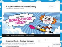 Tablet Screenshot of homecookhero.wordpress.com