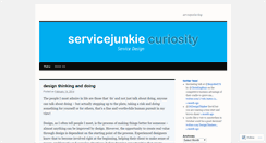 Desktop Screenshot of curiosityjunkie.wordpress.com