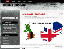 Tablet Screenshot of michaelchishala.wordpress.com