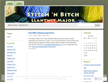 Tablet Screenshot of llmstitchnbitch.wordpress.com