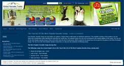 Desktop Screenshot of globalkaraoketracks.wordpress.com
