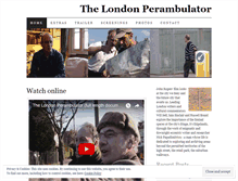 Tablet Screenshot of londonperambulator.wordpress.com