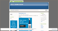 Desktop Screenshot of phillydramaqueen.wordpress.com