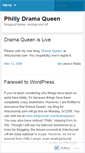 Mobile Screenshot of phillydramaqueen.wordpress.com