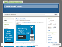 Tablet Screenshot of phillydramaqueen.wordpress.com