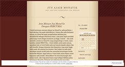 Desktop Screenshot of monaviemy.wordpress.com