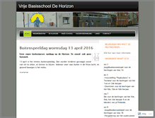Tablet Screenshot of dehorizonzonhoven.wordpress.com