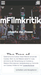 Mobile Screenshot of mfilmkritik.wordpress.com